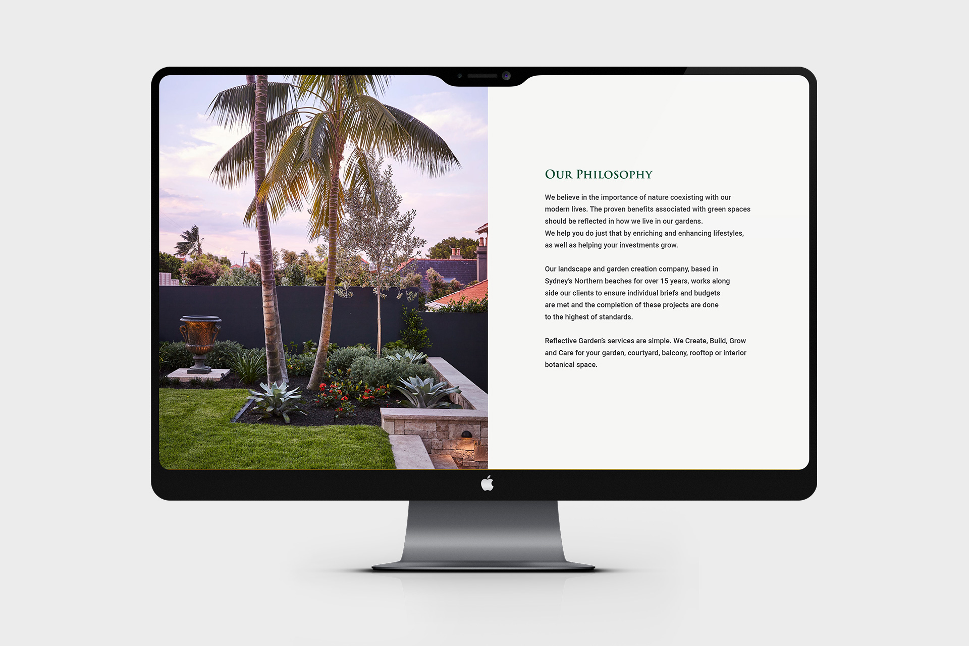 Reflective Garden Brand Repositioning - The Chapter Agency